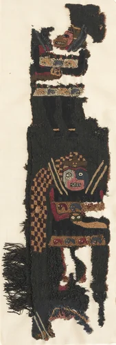 Fragment of a Border by Unknown, textile, -300--100