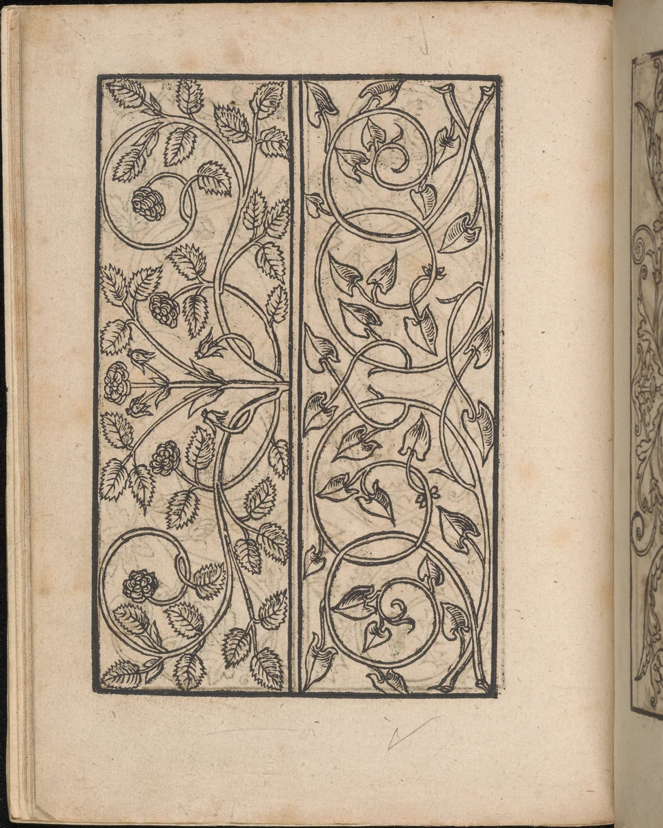 Ein new Modelbuch..., page 10 (verso) by Johann Schönsperger, book, 1524