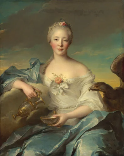 Madame Le Fèvre de Caumartin as Hebe by Jean-Marc Nattier, painting, 1753