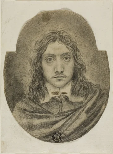 Moliere? by Robert Nanteuil, drawing, 1643-1678