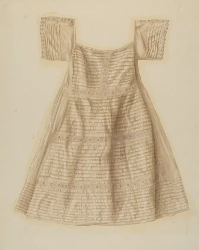 Baby Dress by Fred Hassebrock, index of american design, 1939