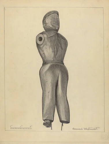 Whirligig by Bernard Westmacott, index of american design, 1937