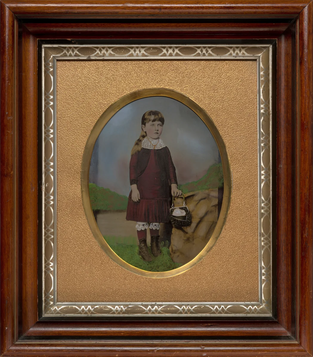 Portrait of a Girl by American 19th Century, photograph, 1860-1869