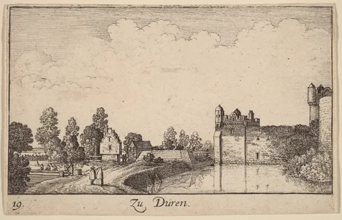 Duren by Wenceslaus Hollar, print, 1635