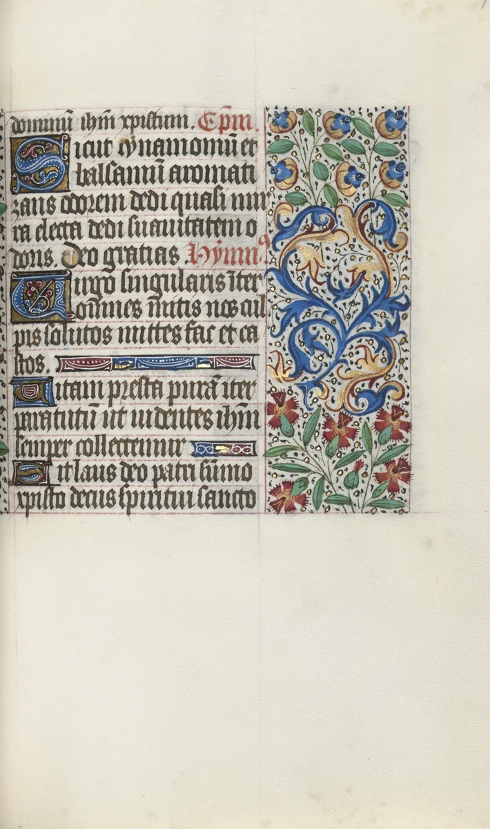 Book of Hours (Use of Rouen): fol. 78r by Master of the Geneva Latini, book, 1465-1475