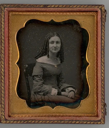 Untitled (Portrait of a Girl) by Unknown maker, other, 1856