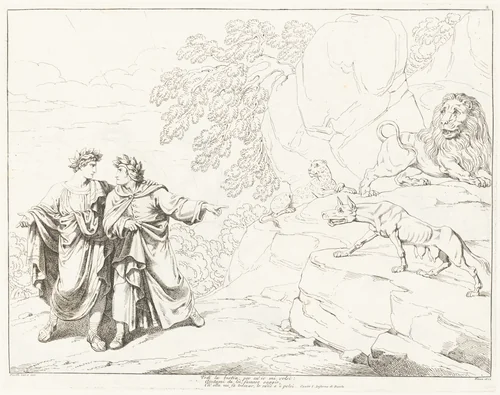 Divina Comedia di Dante (volume I) by Bartolomeo Pinelli, volume, 1824