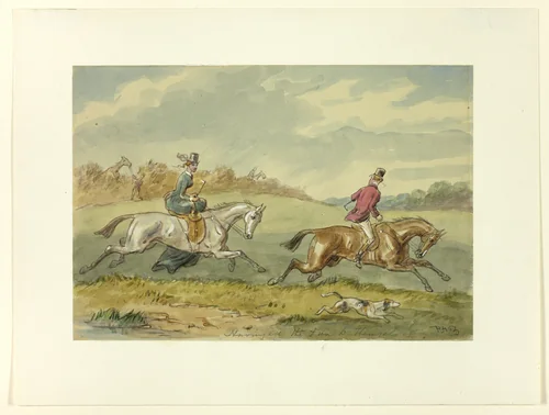 Having All the Fun to Themselves by Hablot Knight Browne, painting, 1865-1875