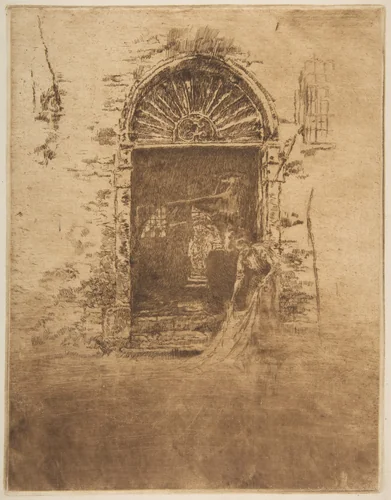 The Dyer by James McNeill Whistler, print, 1879-1880