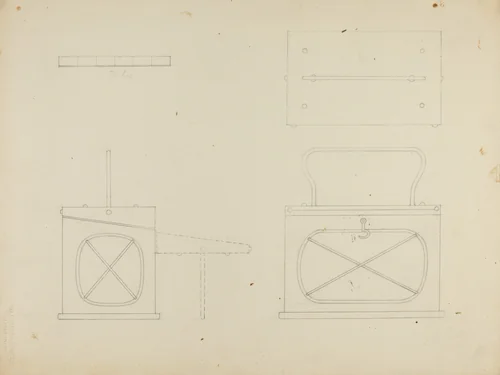 Foot Warmer by Arthur Wegg, index of american design, 1936