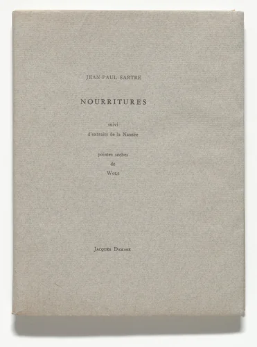 Nourritures by Wols, illustrated book, 1949