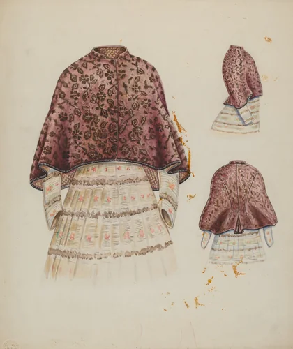 Cape by Al Curry, index of american design, 1937