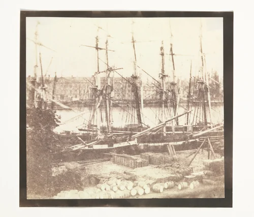The Seine at Rouen by William Henry Fox Talbot, photograph, 1843