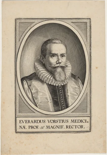 Everardus Vorstius Medicinae by Unknown 19th Century, print, 1800-1899