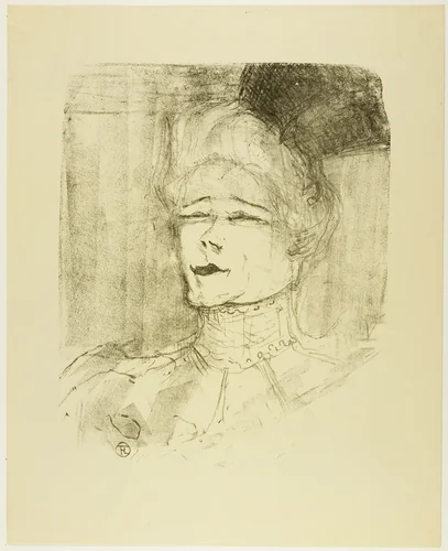 Jeanne Granier, from Treize Lithographies by Henri de Toulouse-Lautrec, print, 1898
