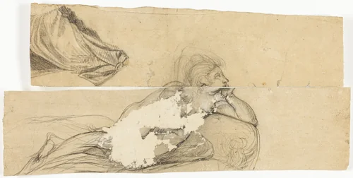 Studies of Nudes by Henry Fuseli, drawing, 1761-1825