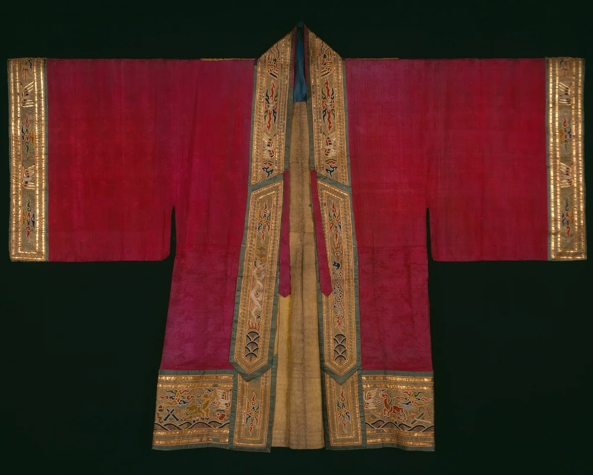 Vestment (For a Second-degree Taoist Priest) by Han-Chinese, textile, 1801-1850