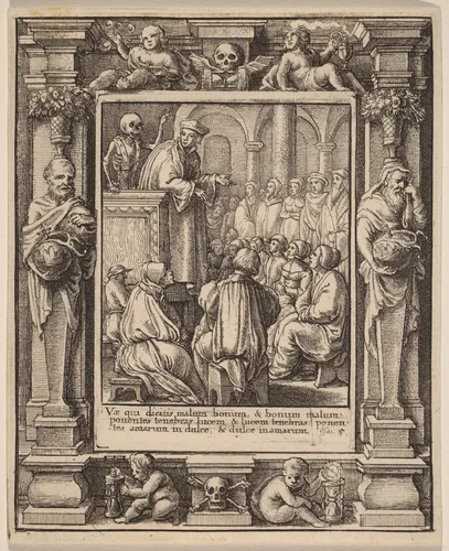 Preacher by Wenceslaus Hollar
Hans Holbein the Younger
Abraham van Diepenbeeck, print, 1651