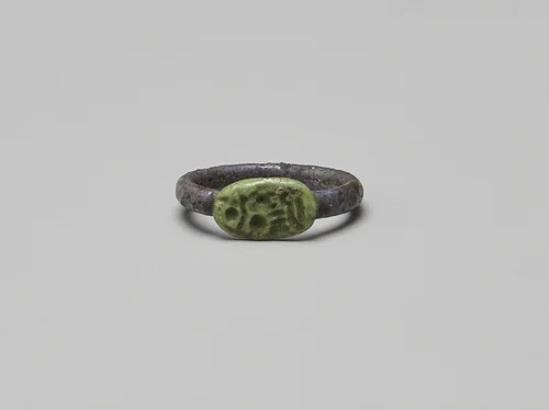 Finger Ring with the Throne Name of King Psusennes II by Egyptian, metalwork, -959--945