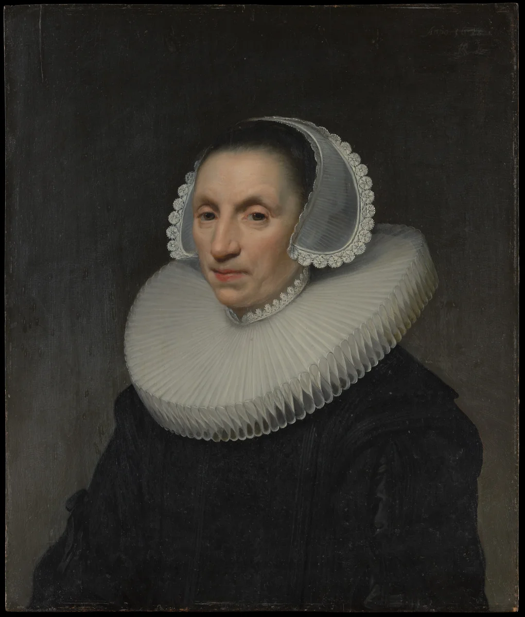 Portrait of a Woman by Jan van Ravesteyn, painting, 1635