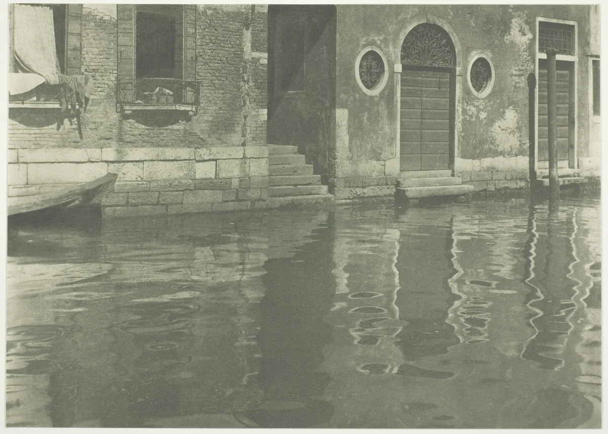 Reflections—Venice by Alfred Stieglitz, print, 1894