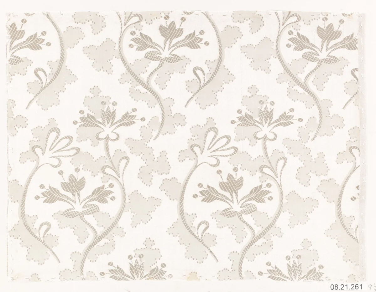 Textile sample by Unknown Designer, textile, 1900