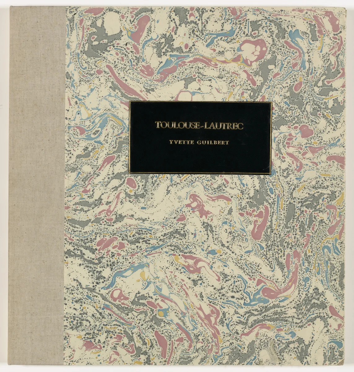 Yvette Guilbert by Henri de Toulouse-Lautrec, illustrated book, 1894