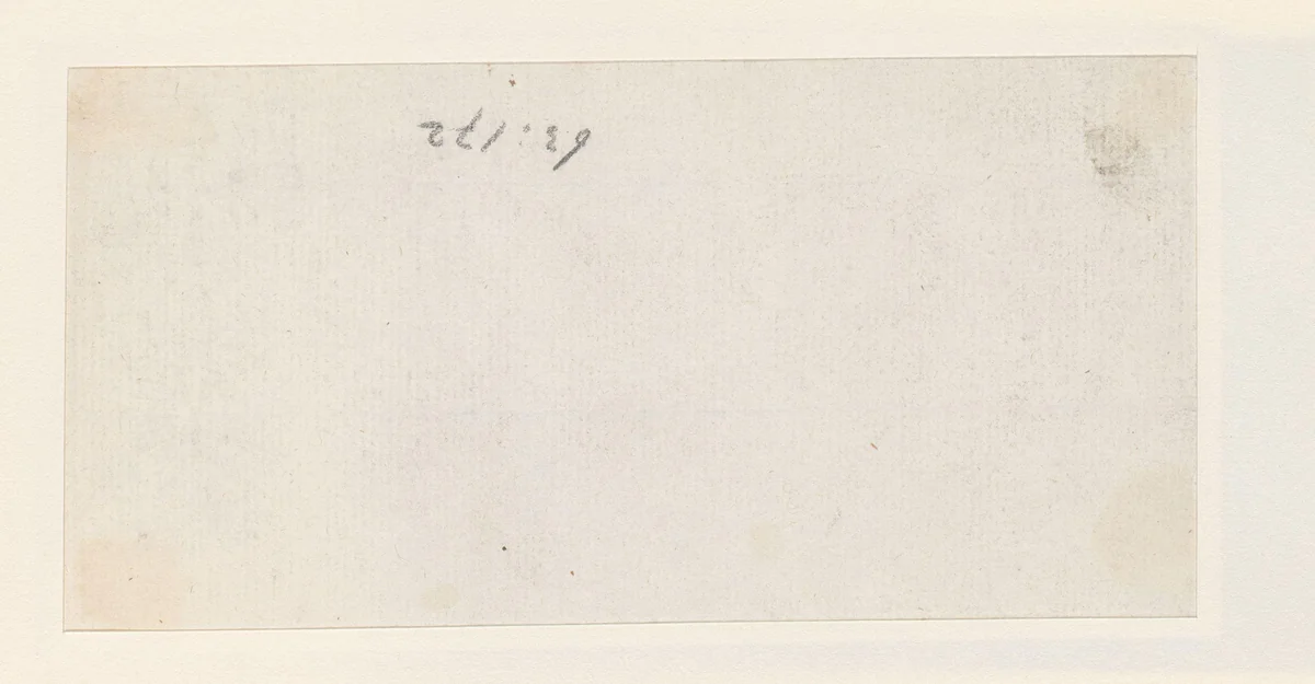 Zittende hond by Georges Michel, drawing, 1773-1843