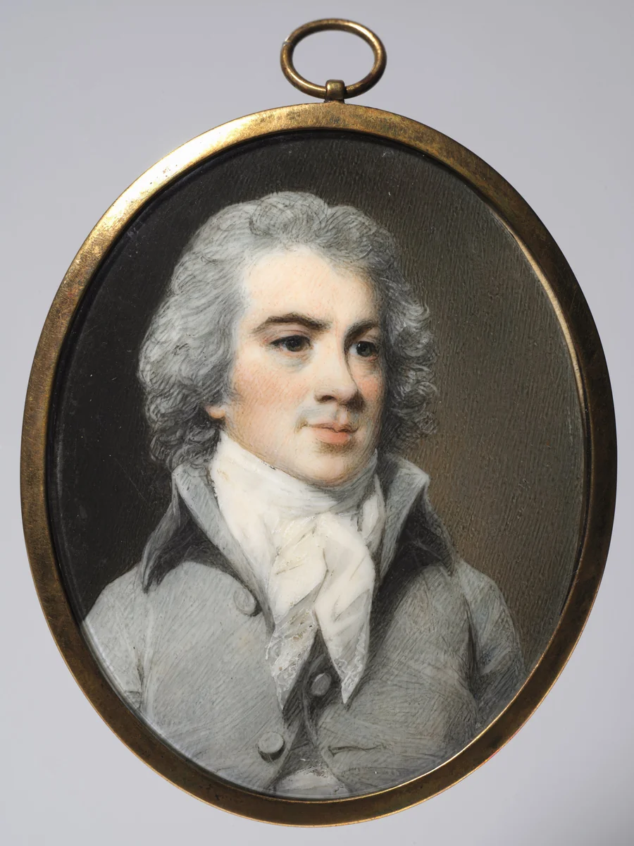 Portrait of a Man by George Engleheart, painting, 1795