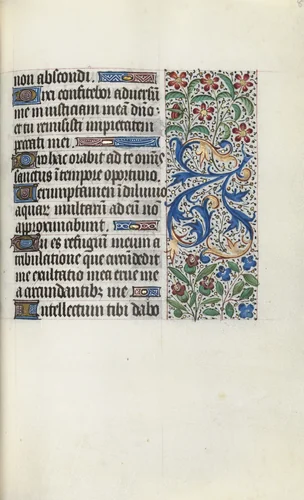 Book of Hours (Use of Rouen): fol. 82r by Master of the Geneva Latini, book, 1465-1475