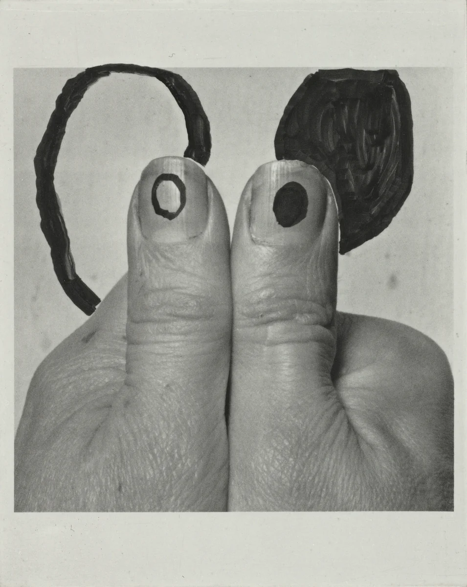 A. (All Thumbs) by Al Taylor, photograph, 1997