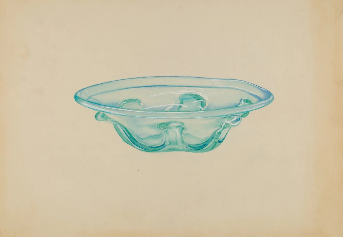 Bowl by Van Silvay
John Tarantino, index of american design, 1935-1942