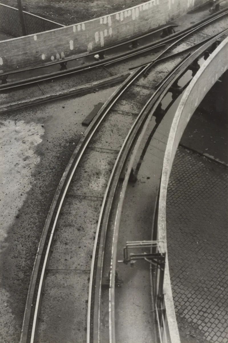 Rails by Germaine Krull, photograph, 1927