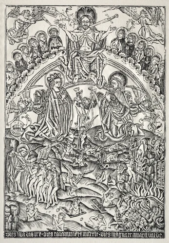 Das Jüngste Gericht by Unknown, print, 1485-1495