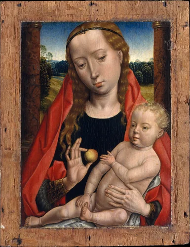 Virgin and Child by Hans Memling, painting, 1500-1529