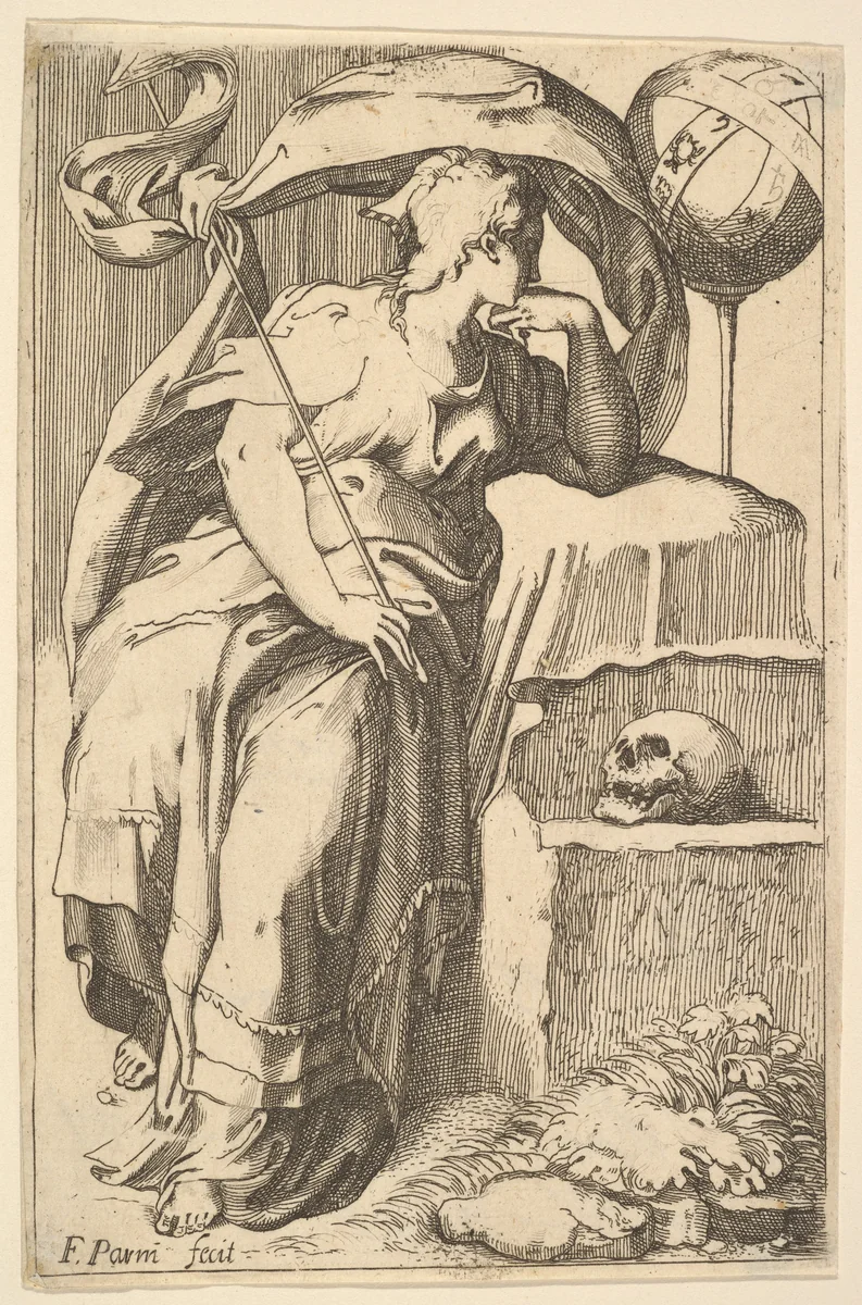 Astrology by anonymous, print, 1600-1699