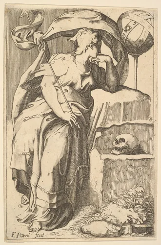 Astrology by anonymous, print, 1600-1699