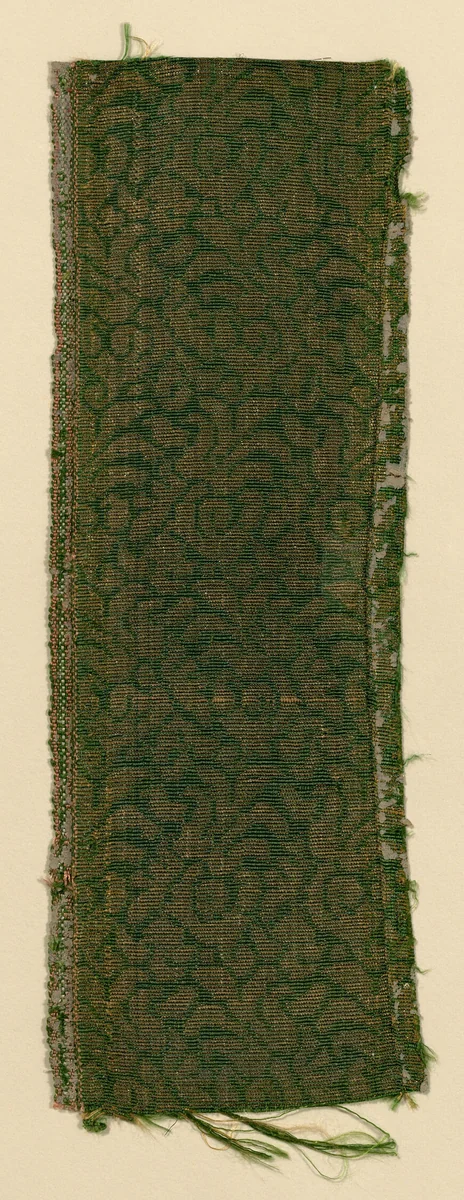 Fragment by Italy, textile, 1625-1675