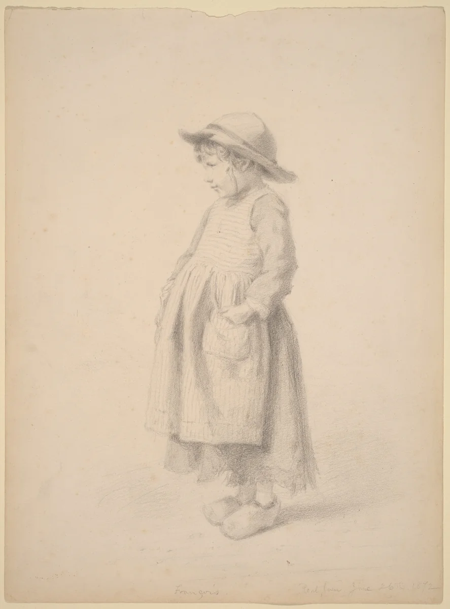 Francois by Charles J. Bridgman, drawing, 1872