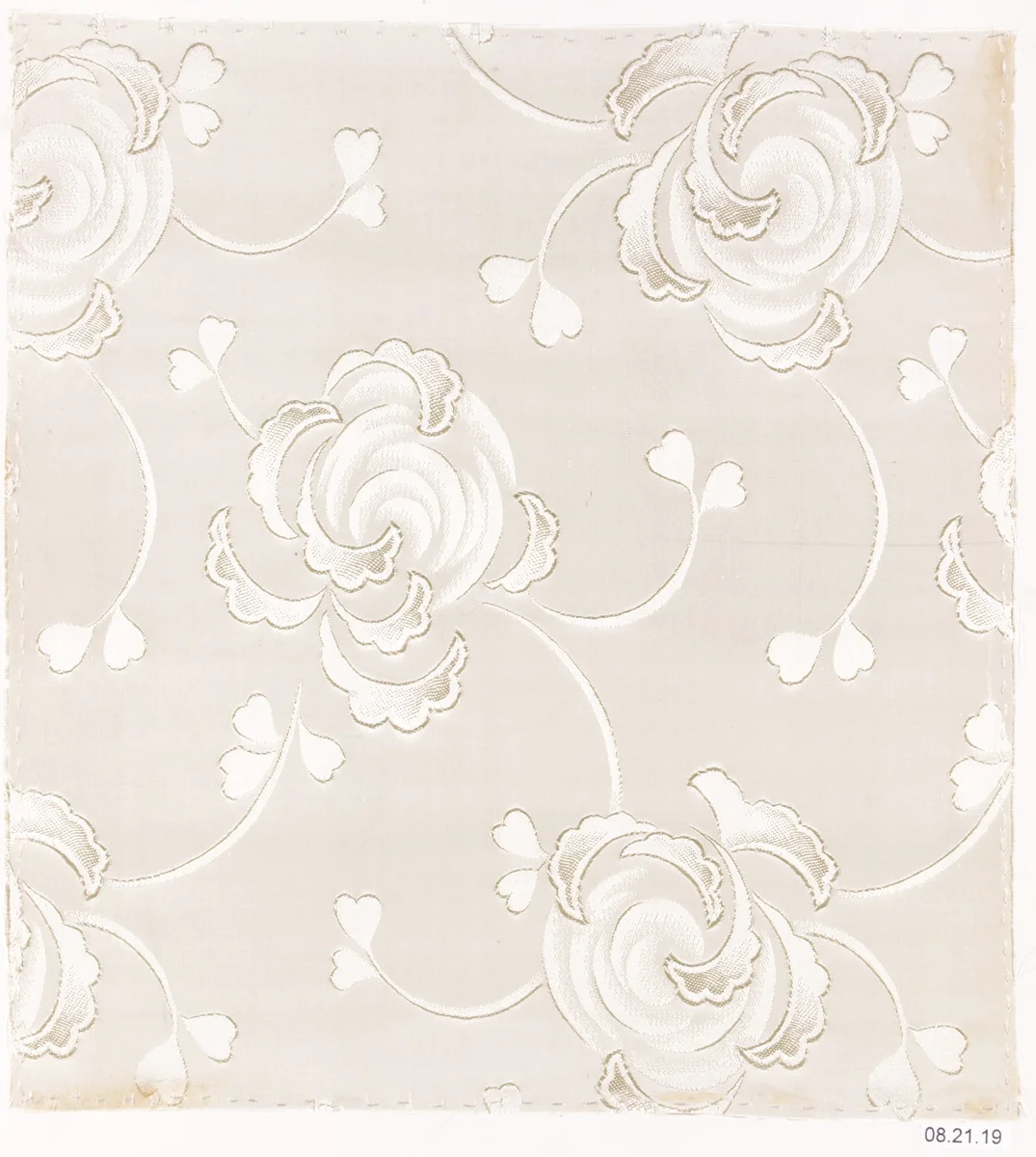 Textile sample by Unknown Designer, textile, 1900