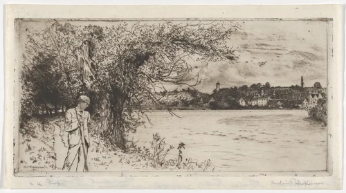 Broken Tackle by Hubert von Herkomer, print, 1891