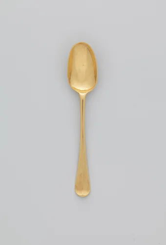 Set of five teaspoons by John Ladyman, metalwork, 1711-1712