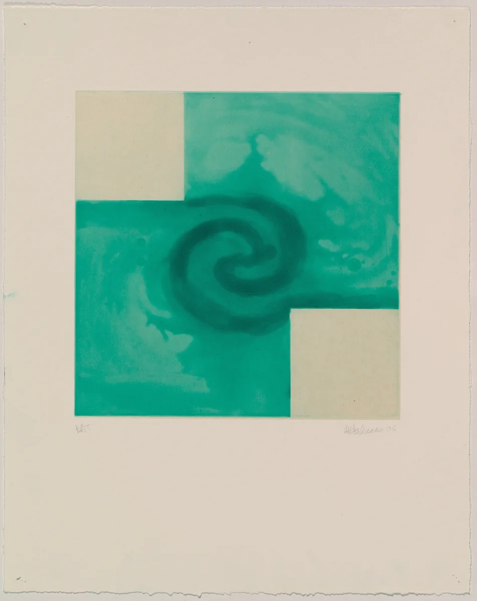 Undertow by Mary Heilmann, print, 2006