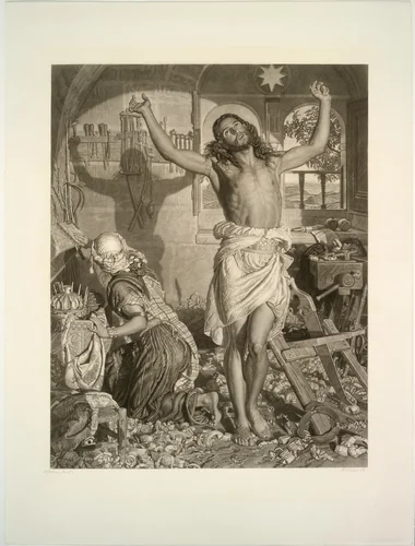 The Shadow of Death by Frederick Stacpoole, print, 1878