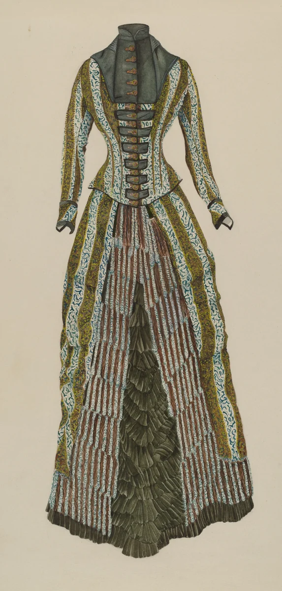 Dress by Ray Price, index of american design, 1937