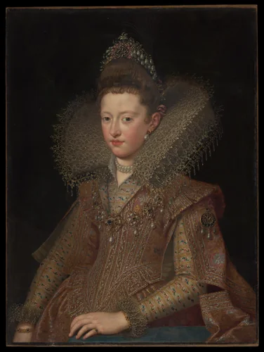 Margherita Gonzaga (1591–1632), Princess of Mantua by Frans Pourbus the Younger, painting, 1589-1622