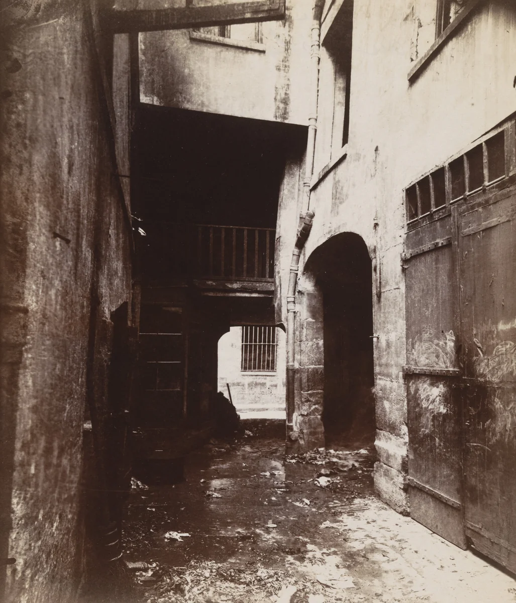 12 rue Pierre-au-Lard by Eugène Atget, photograph, 1908