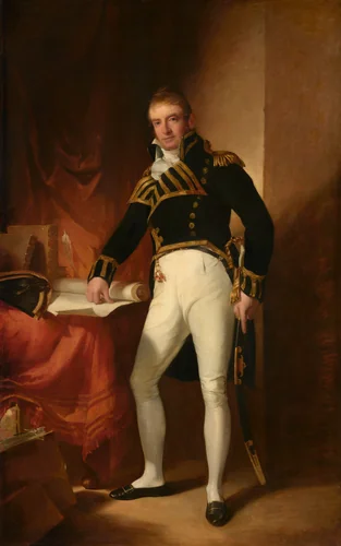 Captain Charles Stewart by Thomas Sully, painting, 1811-1812