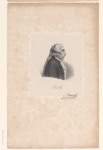 Portret van Jean Sylvain Bailly by anonymous, print, 1818-1842