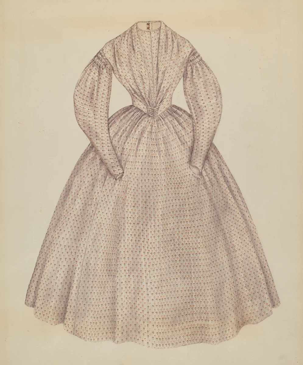 Dress by Melita Hofmann, index of american design, 1937